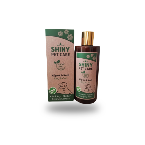 Shiny Pet Care Erkek Kedi/Köpek Kıtık Açıcı Maske 300ml - Doğal ve Etkili Tüy Bakımı