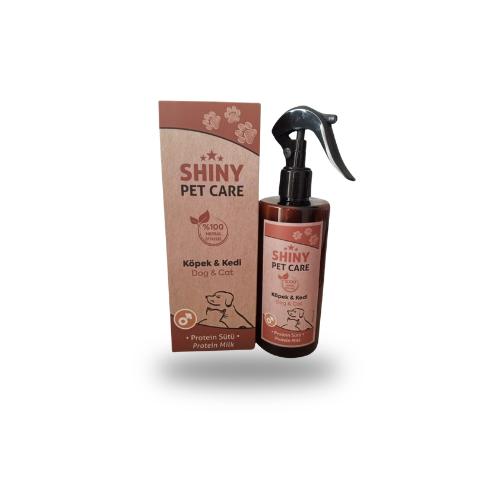 Shiny Pet Care Erkek Kedi/Köpek Protein Sütü 300ml - Doğal ve Nemlendirici Tüy Bakımı