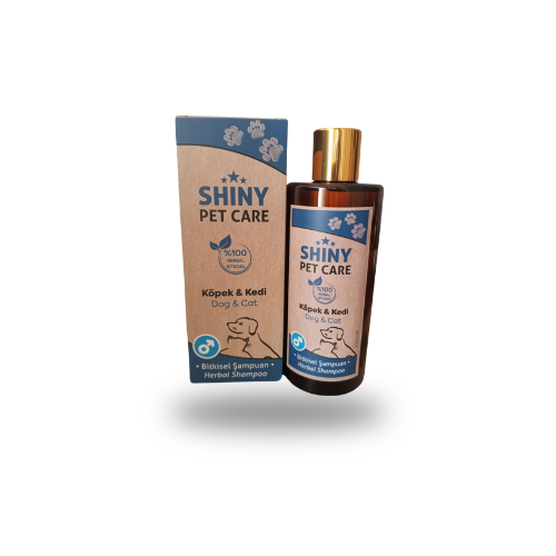 Shiny Pet Care Erkek Kedi/Köpek Şampuanı 300ml - Doğal ve Etkili Tüy Bakımı